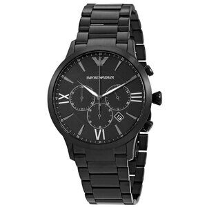 FX04917B NWT Emporio Armani Fashion Men's Quartz Steel Authentic Watch